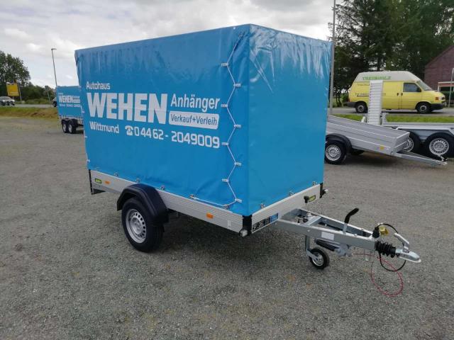 Unsinn Kastenanhänger WEB T 2512-13-13 /1300kg/gebremst/Alu 