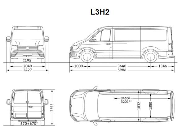 Vw Crafter L3h2 Masse Laderaum - Neue Blog