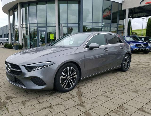 Mercedes-Benz A-Klasse - 180, 7G-DCT, Progr. Advanced, Standheizung, Distronic, Totwinkel-Ass., Winter-Pak., Kamera, SHZ, LED, MBUX, Spiegel-Paket