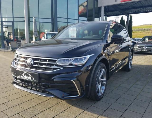 Volkswagen Tiguan - 2.0 TDI, 4 Motion, R-Line*AHK*NAVI*MATRIX*RFK*19LM*ACC* 8 fach bereift