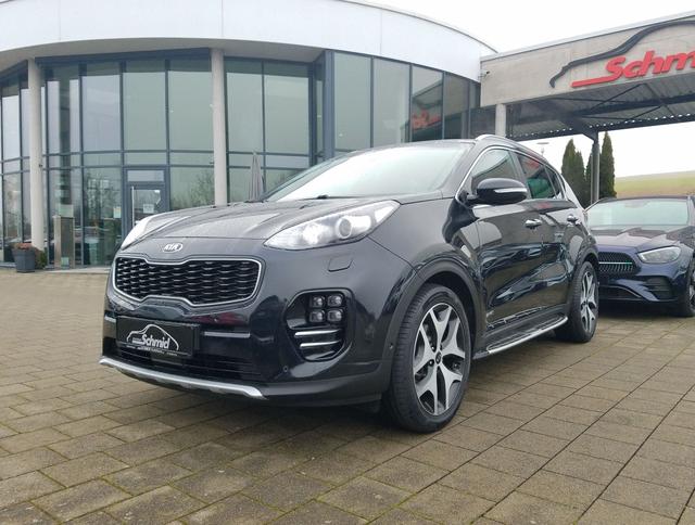 Kia Sportage - 2.0 CRDi, GT Line, Allrad, Pano, AHK, Leder, Bi-Xenon, Totwinkel, Klima, 8 fach Bereifung