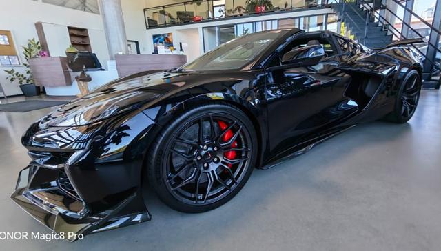 Corvette Z06 Chevrolet (C8), Coupe, 3LZ, Z 07 Perf. Package, Targa, Lift / Full Carbon, All Black 