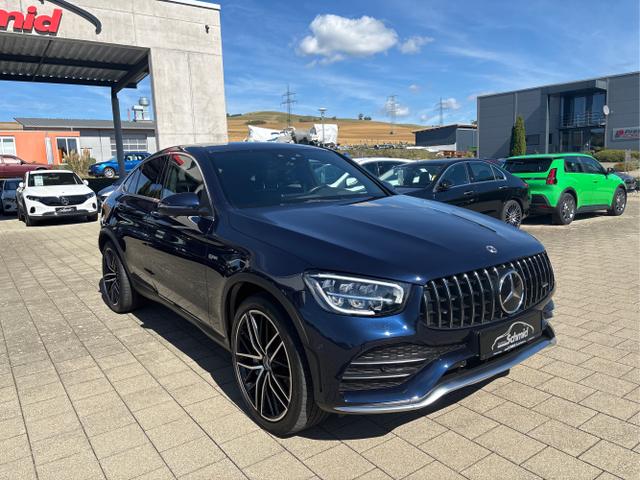 Mercedes-Benz / GLC Coup&eacute; / Blau / / / GLC 43 AMG, 4Matic, AHK, Head-up, 360 KAM, Fahrassistenz-Paket, Distronic Plus, Memory, Schiebedach, Sitzklima