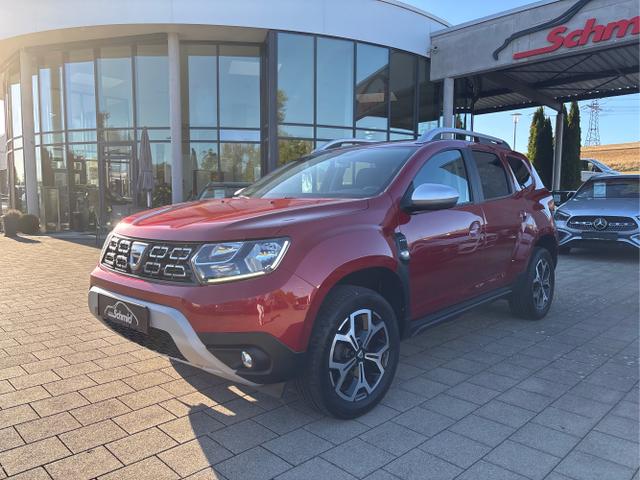 Dacia Duster - II, 1.5 BLUE dCi 115, Prestige 4 WD, AHK, Navi, SHZ, KAMERA, TOTWINKEL, Klima, 8 fach bereift, 1. Hand !