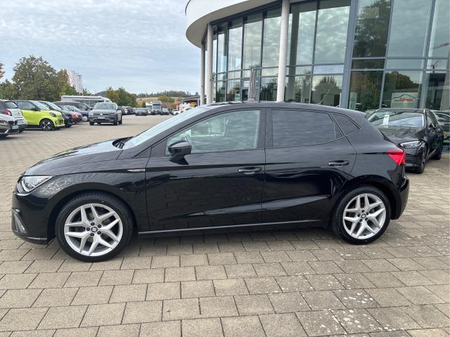 Seat / Ibiza / Schwarz / / / 1.0 TSI, FR, Klima, PDC vo.+hi., Full Link, Apple, Android, LED, 1 Hand ! ! ! 