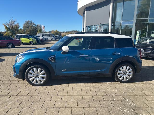 MINI / Countryman / Blau / / / Cooper S All 4, AHK, Chili+Business-Paket, Connectivity-Paket, Navi, Pano, Head-up, HUP, Memory