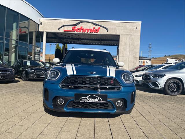 MINI / Countryman / Blau / / / Cooper S All 4, AHK, Chili+Business-Paket, Connectivity-Paket, Navi, Pano, Head-up, HUP, Memory