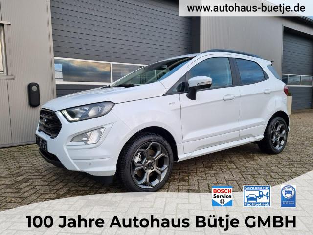 Ford EcoSport - 1.0 EcoBoost 125PS ST-Line Teilleder Klimaautomatik Sitzheizung Ford-Radio SYNC3 DAB+ Touchscreen Bluetooth Apple CarPlay Android Auto PDC v+h Rückf.Kamera Lenkradheizung Frontscheibe beheizb. 17"LM