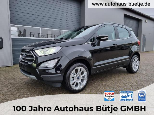 Ford EcoSport - 1.0 EcoBoost 125PS Titanium Klimaautomatik Sitzheizung Ford-Radio SYNC3 DAB+ Touchscreen Bluetooth Apple CarPlay Android Auto PDC v+h Rückf.Kamera Lenkradheizung Frontscheibe beheizb. 17"LM