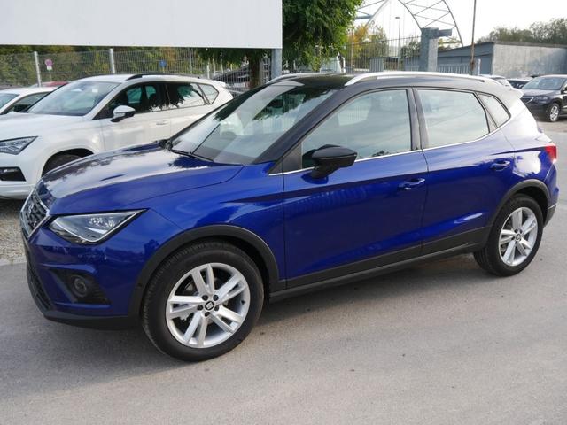 Seat Arona - 1.0 TSI DSG FR * NAVI VOLL-LED PARK ASSIST VIRTUAL COCKPIT KAMERA DACH SCHWARZ