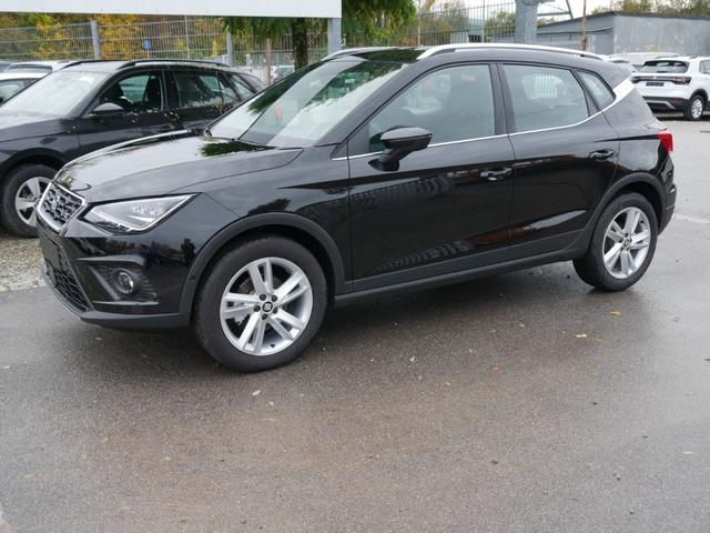 Seat Arona - 1.0 TSI DSG FR * NAVI VOLL-LED PARK ASSIST VIRTUAL COCKPIT KAMERA DACH SCHWARZ