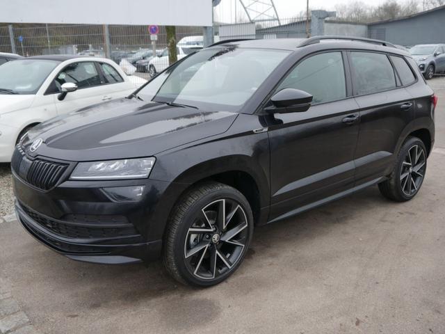 Skoda Karoq - 2.0 TDI DPF DSG 4x4 SPORTLINE * NAVI LED 19 ZOLL KAMERA LENKRADHEIZUNG