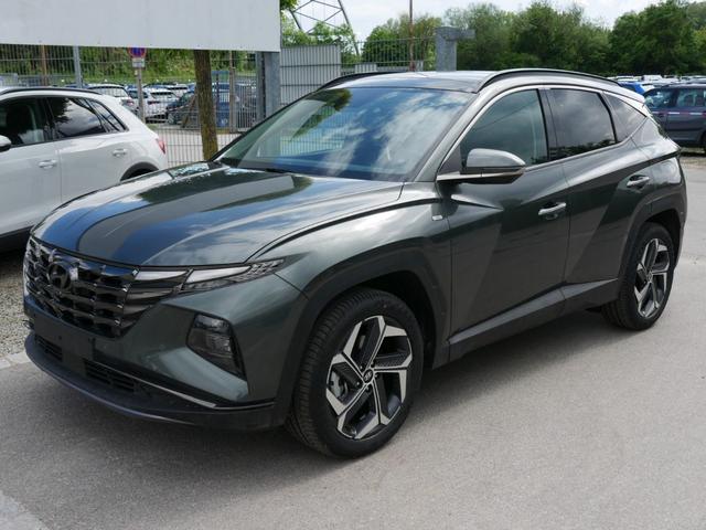 Hyundai Tucson 1.6 T-GDI 48V-Hybrid DCT HTRAC PRIME * PANORAMA LEDER ASSISTENZ-PAKET LED 19 ZOLL NAVI SHZG VORN & HINTEN 