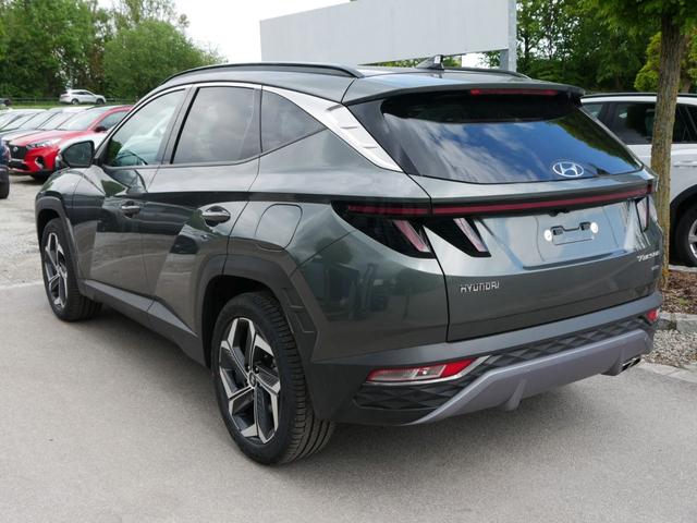 Hyundai Tucson 1.6 T-GDI 48V-Hybrid DCT HTRAC PRIME * PANORAMA LEDER ASSISTENZ-PAKET LED 19 ZOLL NAVI SHZG VORN & HINTEN 