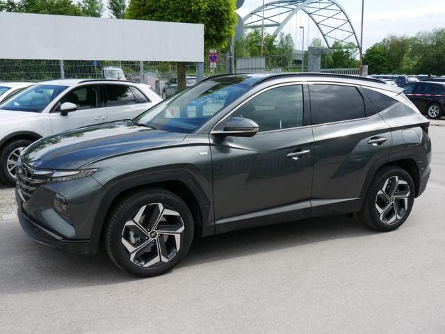 Hyundai Tucson 1.6 T-GDI 48V-Hybrid DCT HTRAC PRIME * PANORAMA LEDER ASSISTENZ-PAKET LED 19 ZOLL NAVI SHZG VORN & HINTEN 