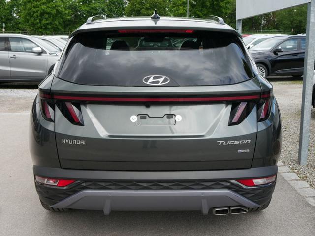 Hyundai Tucson 1.6 T-GDI 48V-Hybrid DCT HTRAC PRIME * PANORAMA LEDER ASSISTENZ-PAKET LED 19 ZOLL NAVI SHZG VORN & HINTEN 