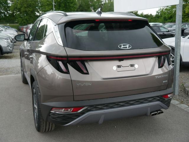 Hyundai Tucson 1.6 T-GDI 48V-Hybrid DCT HTRAC PRIME * PANORAMA LEDER ASSISTENZ-PAKET LED 19 ZOLL NAVI SHZG VORN & HINTEN 