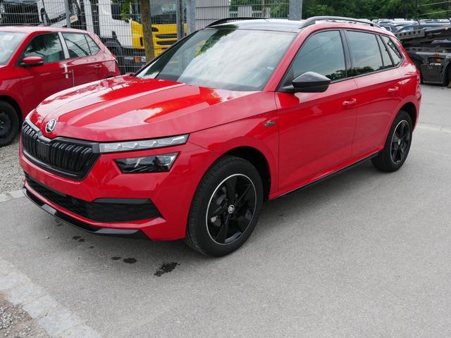 Skoda Kamiq 1.0 TSI DSG MONTE CARLO * ACC AHK PANORAMAGLASDACH LED NAVI KAMERA SHZG VORNE & HINTEN 