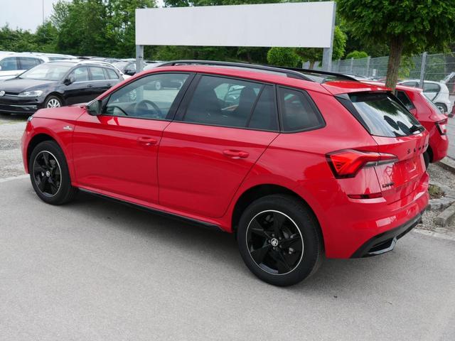 Skoda Kamiq 1.0 TSI DSG MONTE CARLO * ACC AHK PANORAMAGLASDACH LED NAVI KAMERA SHZG VORNE & HINTEN 