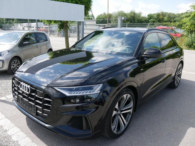 Audi Q8 - S-LINE 50 TDI QUATTRO TIPTRONIC * 22 ZOLL AHK ADAPTIVE AIR SUSPENSION SPORT ASSISTENZPAKET STADT-& TOUR LED KAMERA STANDHEIZUNG PANORAMA