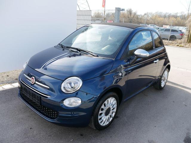 Fiat 500C - LOUNGE Hybrid 1.0 GSE N3 *NAVI UCONNET& LIVE * PARKTRONIC TEMPOMAT *DACH SCHWARZ