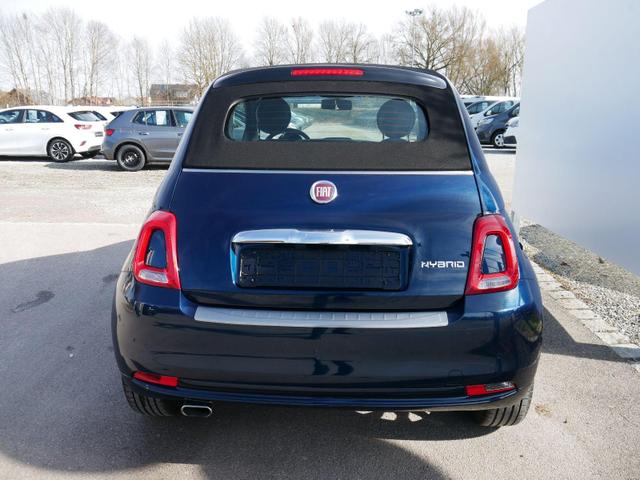 Fiat 500C LOUNGE Hybrid 1.0 GSE N3 *NAVI UCONNET& LIVE * PARKTRONIC TEMPOMAT *DACH SCHWARZ 