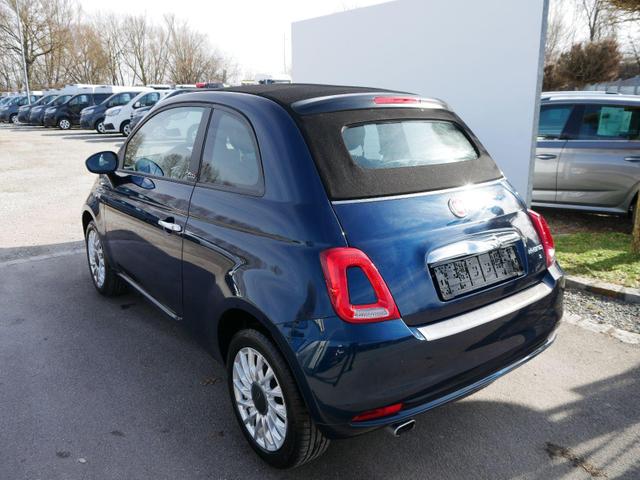 Fiat 500C LOUNGE Hybrid 1.0 GSE N3 *NAVI UCONNET& LIVE * PARKTRONIC TEMPOMAT *DACH SCHWARZ 