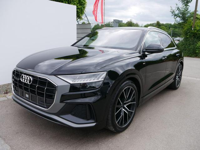 Audi Q8 - S-LINE 50 TDI QUATTRO TIPTRONIC * 22 ZOLL LEDER AHK ADAPTIVE AIR SUSPENSION SPORT NAVI MMI TOUCH