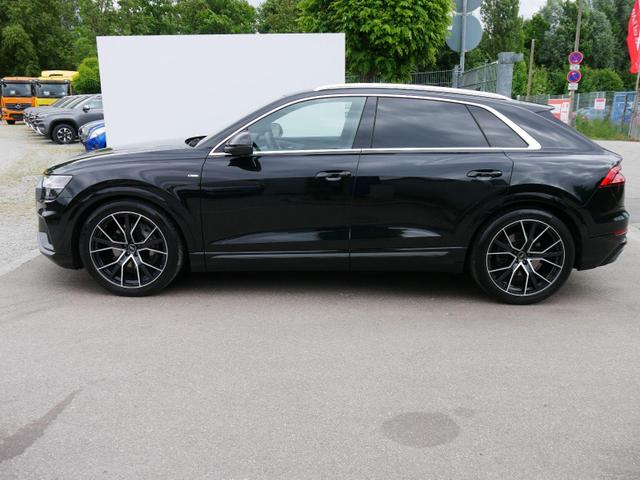 Audi Q8 S-LINE 50 TDI QUATTRO TIPTRONIC * 22 ZOLL LEDER AHK ADAPTIVE AIR SUSPENSION SPORT NAVI MMI TOUCH 