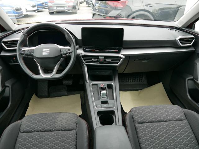 Seat Leon FR*NAVI*PDC*LED*SHZ*KLIMA*TEMPOMAT*DAB-RADIO*SPIEGEL-PAKET*FRONT ASSIST 