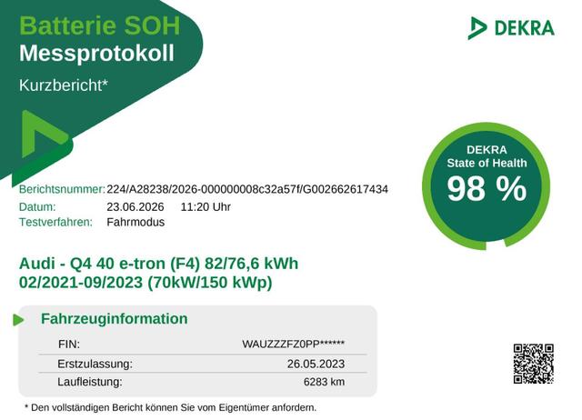 Audi Q4 e-tron 40 E-TRON*PDC-HINTEN*KEYLESS-GO*NAVI*LED*3-ZONE KLIMA* 