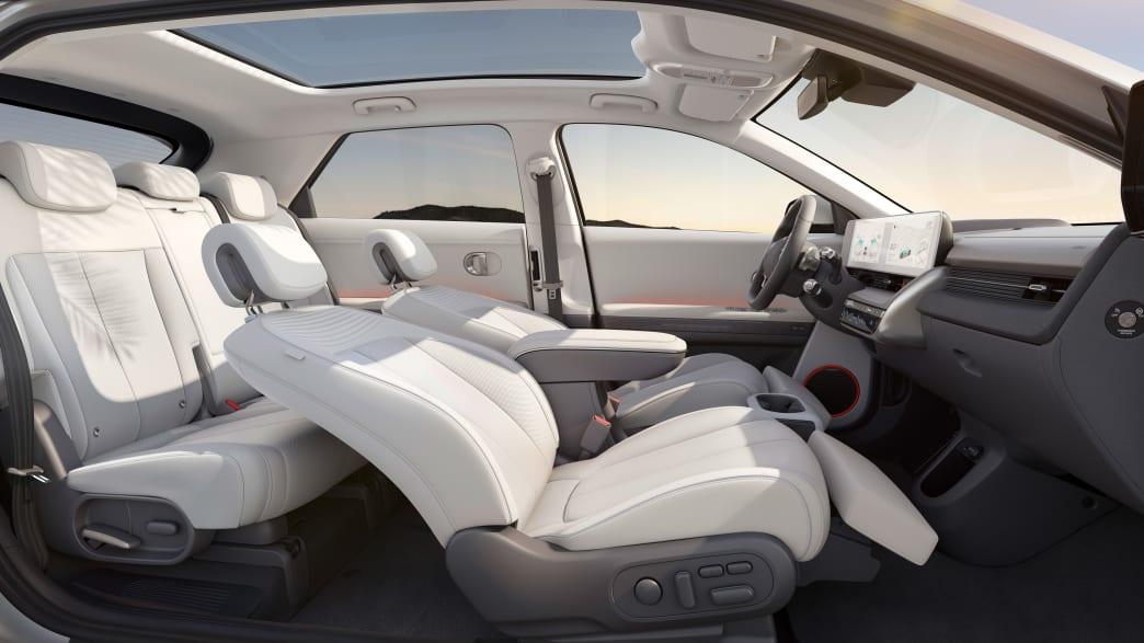 WOCOYO Auto Leder Sitzbezügesets, für Hyundai Ironic 2020 hybrid 5