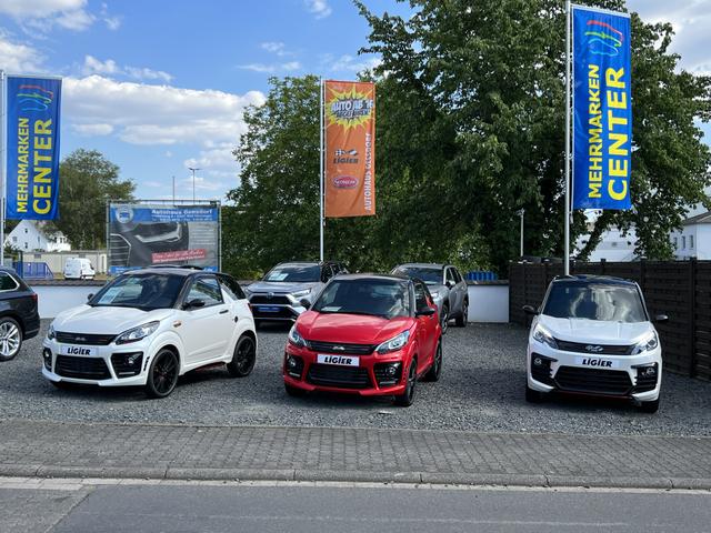Ligier Myli -sofort- R.EBEL REVO D+ Klima Servo Sitzheizung, Apple Carplay, R&uuml;ckfahrkamera 