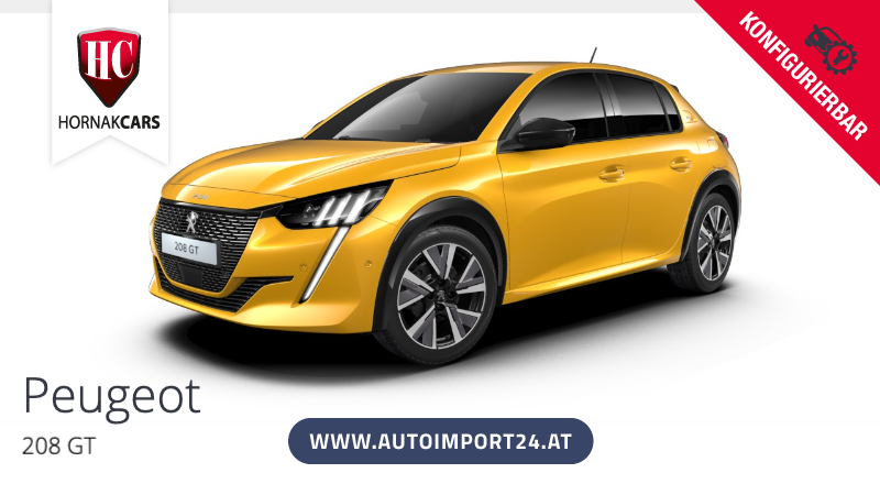 Peugeot 208 Gt 1 2 Puretech 96kw 130 Ps Benzin 8 Gang Automatik Konfigurierbar Gunstiger Kaufen Eu Neuwagen Gebrauchtwagen Mit Rabatt