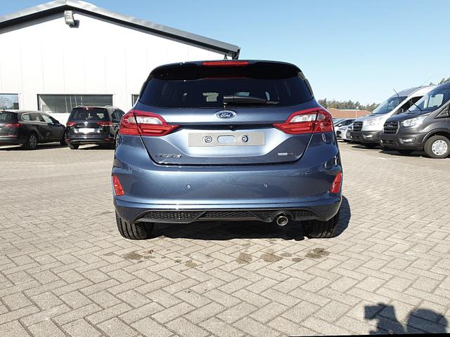 Ford Fiesta 1.0 EcoBoost Hybrid 125PS ST-Line 5-türig Winterpaket (Sitzheizung Lenkradheizung Frontscheibe beheizb.) AbstandsTempomat Klimaautomatik Ford-Navi SYNC3 DAB+ 8''-Touchscreen mit Bluetooth Apple 