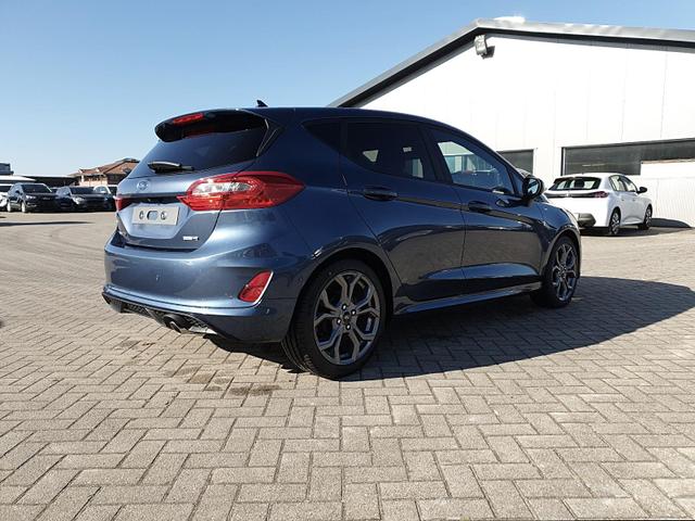 Ford Fiesta 1.0 EcoBoost Hybrid 125PS ST-Line 5-türig Winterpaket (Sitzheizung Lenkradheizung Frontscheibe beheizb.) AbstandsTempomat Klimaautomatik Ford-Navi SYNC3 DAB+ 8''-Touchscreen mit Bluetooth Apple 