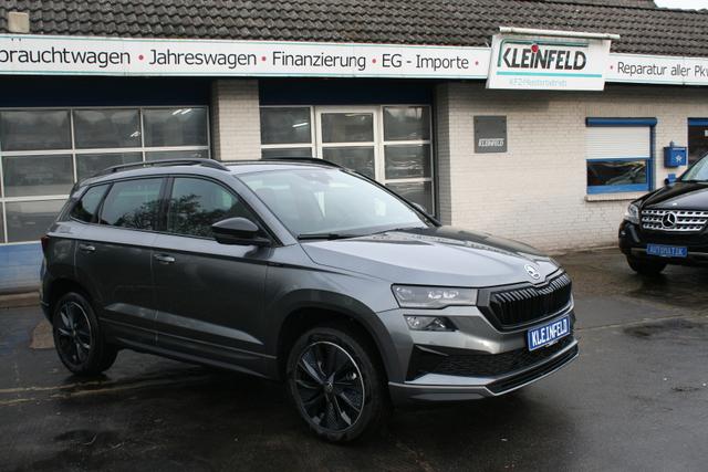 Skoda Karoq - 1.5 TSI DSG "Sportline" LED-KESSY-Navi-Smart Link-PDC-Rcam-Sitz-/Lenkradhzg.-AHK-GRA-ACC-18"LM