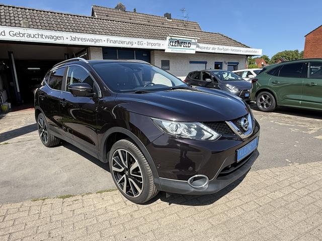Nissan Qashqai - 1.6 dCi DPF "Tekna" LED-Navi-360°-Leder-Klimaauto.-Keyless-19"LM-GRA-MFA-PDC