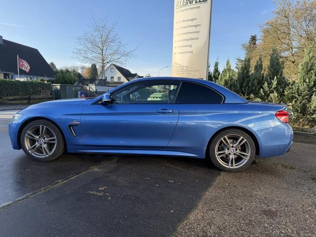 BMW 4er Cabrio - 420 d "M Sport" Steptr.-Innovations-/Business-/Spiegel-Paket-"Shadow-Line" 