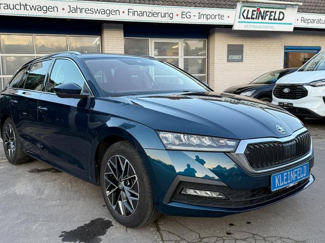 Skoda Octavia Combi - 2.0 TDI DSG "Ambition" Teilleder-AHK-LED-Kessy Full-PDC-MFA-GRA-Sitzhzg.-SmartLink-17"LM