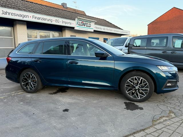 Skoda Octavia Combi 2.0 TDI DSG "Ambition" Teilleder-AHK-LED-Kessy Full-PDC-MFA-GRA-Sitzhzg.-SmartLink-17"LM 