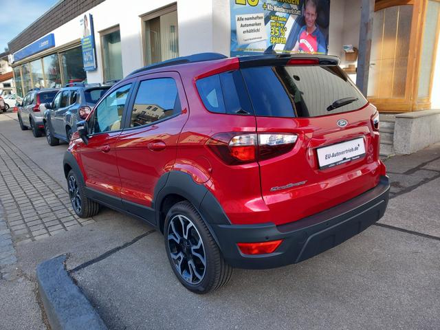 Ford EcoSport - Active 1.0 EcoBoost Lederausstattung Sitzheizung Navigation Sync3 B+O Sound DAB Touchscreen Bluetooth Apple CarPlay Android Auto Einparkhilfe v+h Rückfahrkamera Lenkradheizung beheizb. Frontscheibe 17" Leichtmetallfelgen Keyless