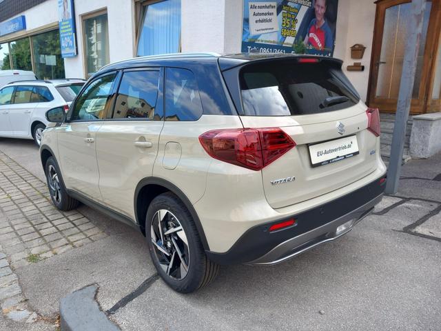 Suzuki Vitara - 1.4 Boosterjet MHEV Hybrid Comfort+ Teilleder mit Alcantara Navi Klimaautomatik Sitzheizung ACC PDC v+h Rückf.Kamera Suzuki-Radio Apple CarPlay Android Auto Touchscreen 2xKeyless 17-LM