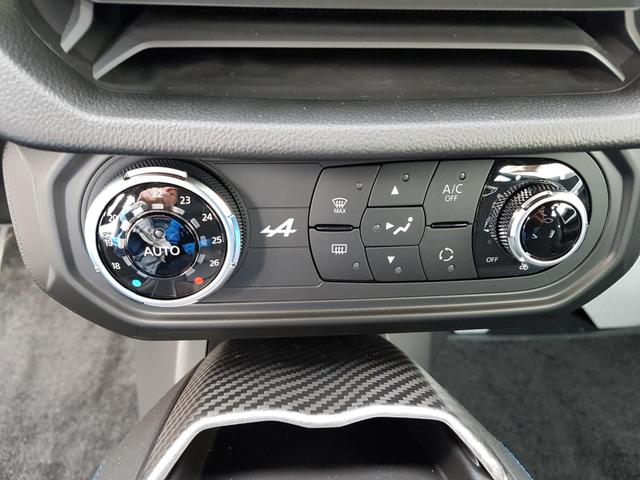 Alpine A110 S Klimaanlage