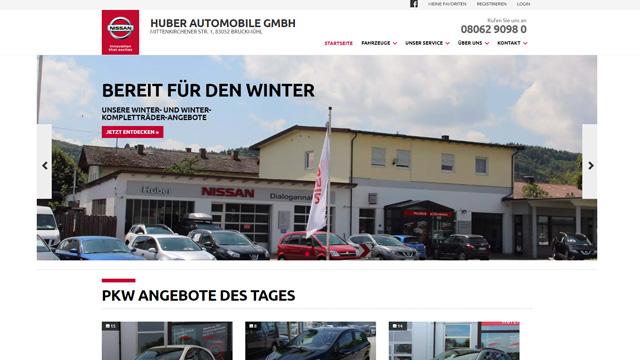 HUBER AUTOMOBILE GMBH - EU-Fahrzeuge und Werkstatt - Nissan Partner