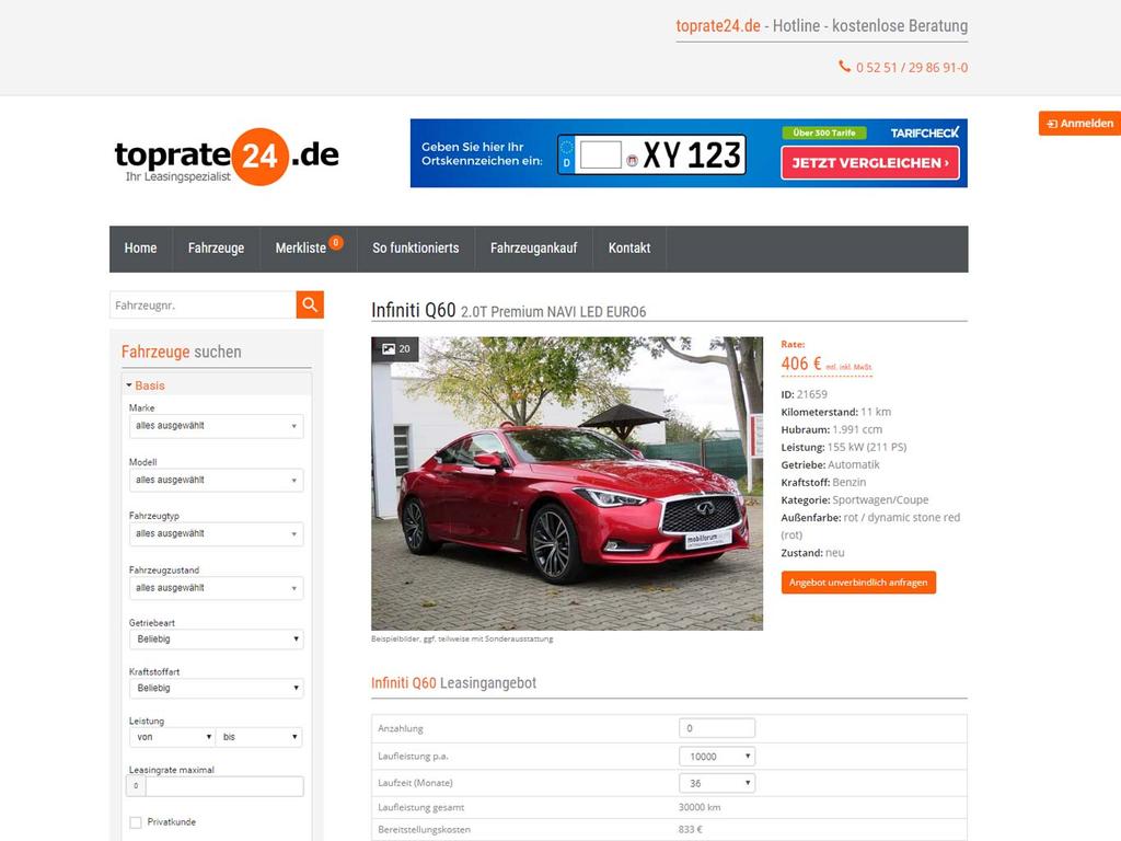 Leasingangebot