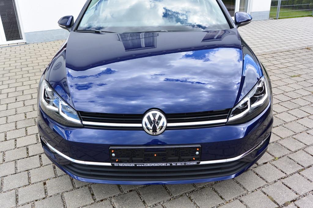 Reimport EU Neuwagen VW Golf Blau Atlantic Blue Metallic