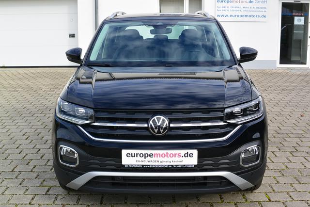 Kurzfristig verfügbares Fahrzeug, wird im Auftrag des Bestellers importiert / beschafft Volkswagen T-Cross - Style 1.5 TSI DSG Autom. 110 kW 150 PS SCHNELL VERFÜGBAR Kamera Parksensoren Winter Paket Sitzheizung Keyless Climatronic 3J Garantie LED DAB Digital Cockpit