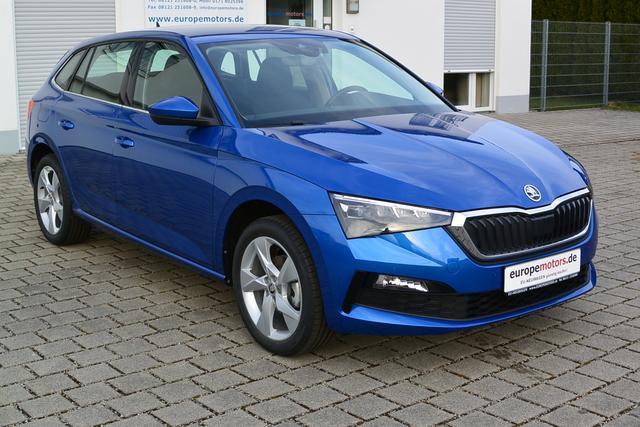 Sofort verfügbares Fahrzeug Skoda Scala - Style 1.0 TSI 81 kW 110 PS SmartLink ACC Rückfahrkamera PDC Climatronic Sitzheizung KESSY Voll-LED LaneAssist 5Jahre Garantie SOFORT VERFÜGBAR AKTION