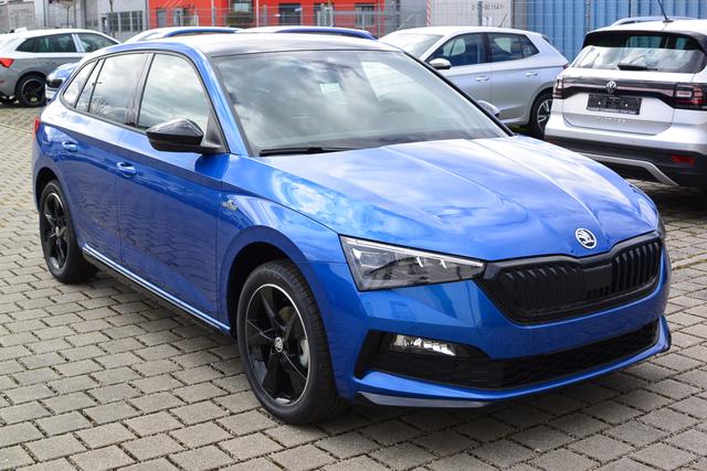 Sofort verfügbares Fahrzeug Skoda Scala - Monte Carlo 1.0 TSI 81 kW 110 PS Panorama Sunset Bolero KESSY Rückfahrkamera PDC Climatronic Sitzheizung LED LaneAssist 5Jahre Garantie SOFORT VERFÜGBAR - AKTION STARK REDUZIERT